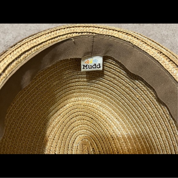 muddy straw fedora hat - Picture 2 of 2